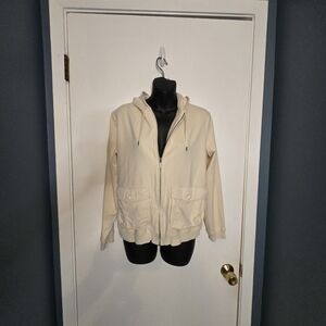 Lauren Women's Cream Hoodie Jacket
